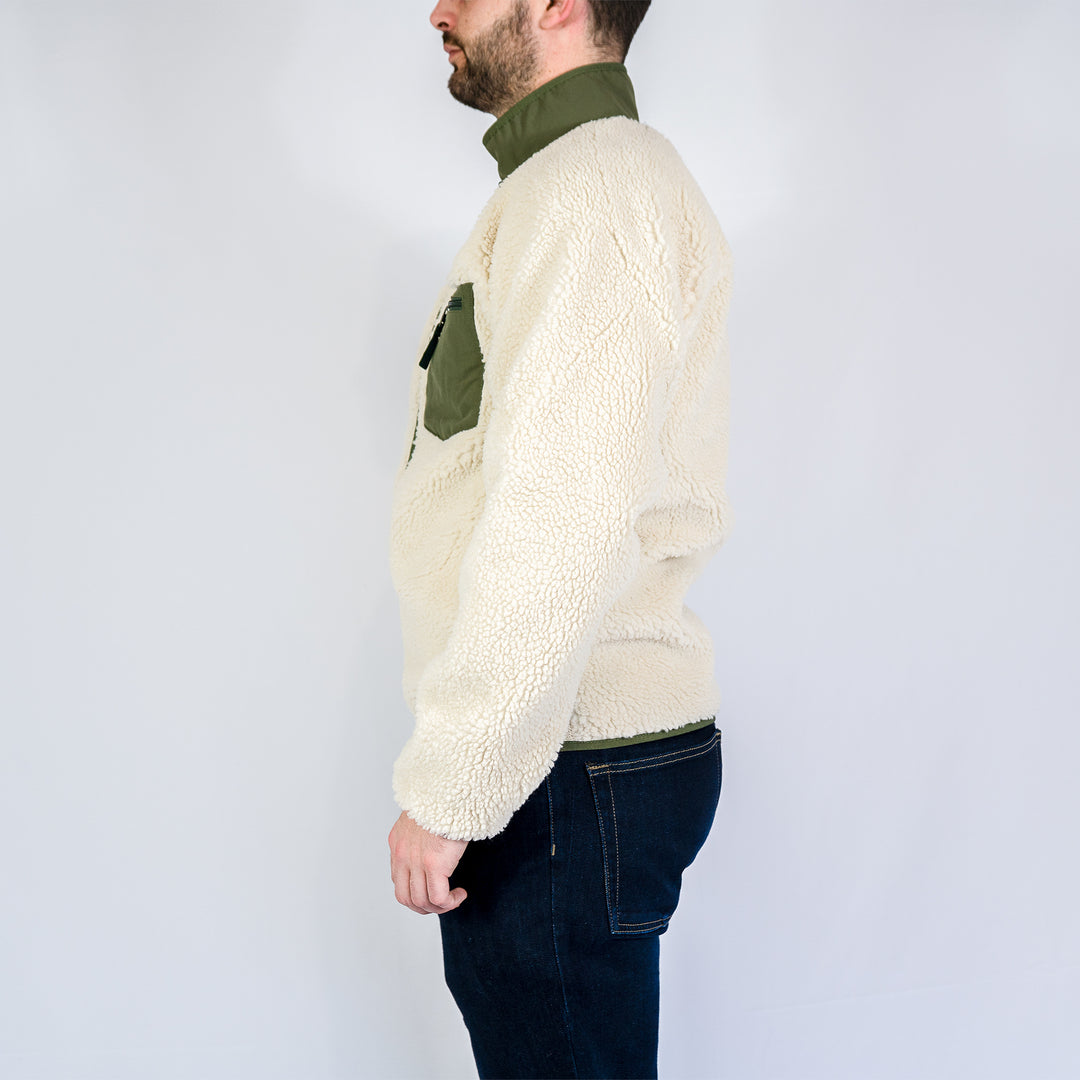 M’s classic retro-x jkt - dark natural - basin green