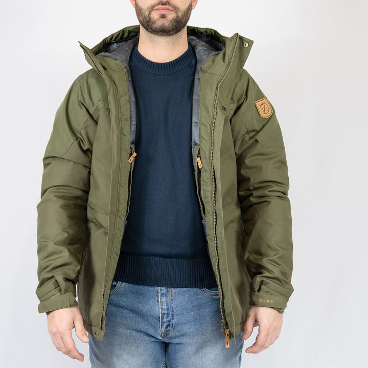 Skogsö padded jacket  - Laurel green