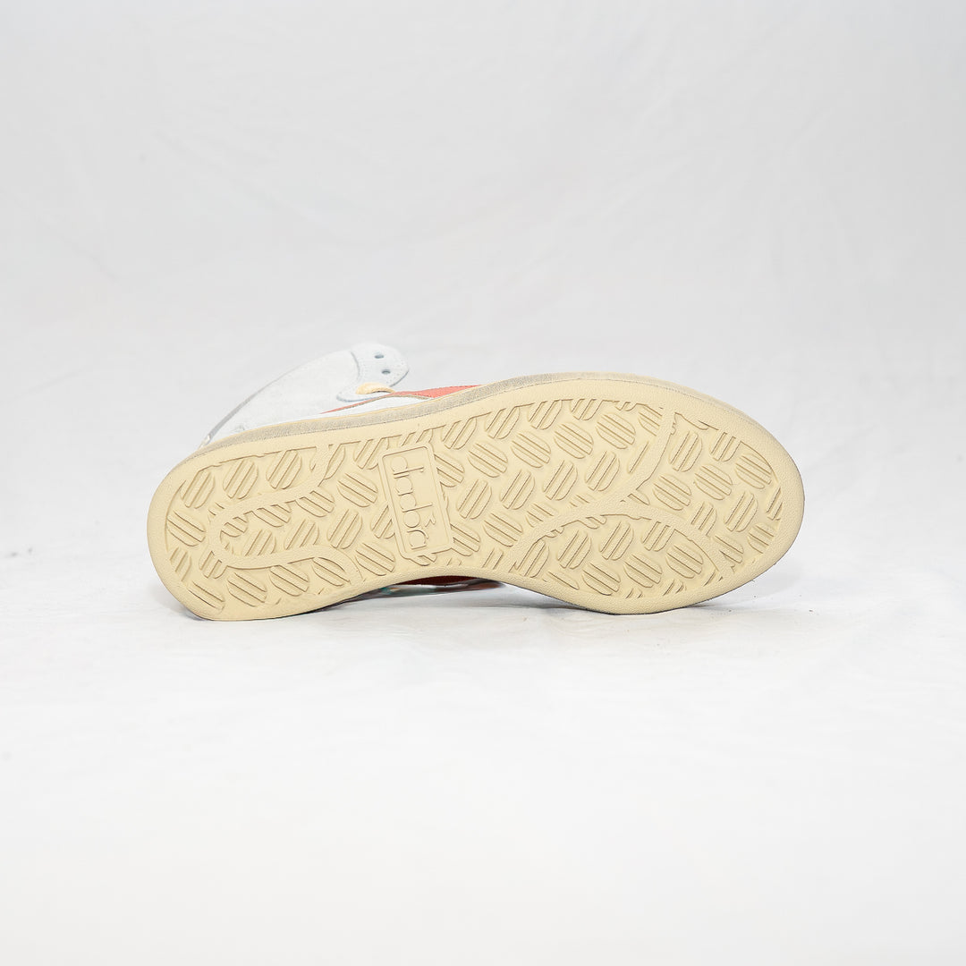 Mi basket métal pigskin used - white/orange