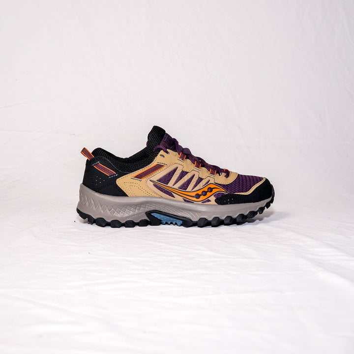 Grid peak - purple / orange