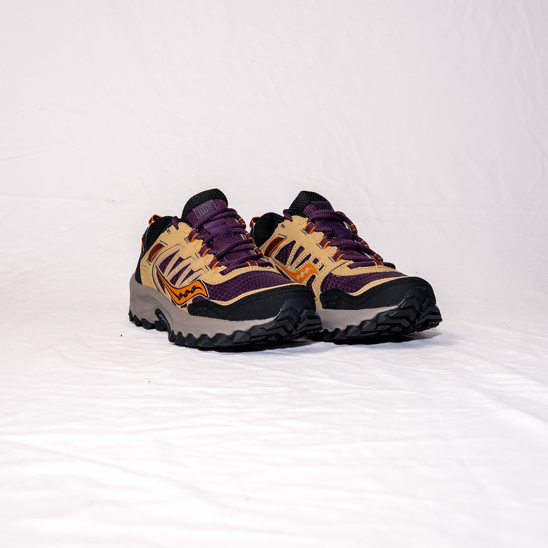 Grid peak - purple / orange