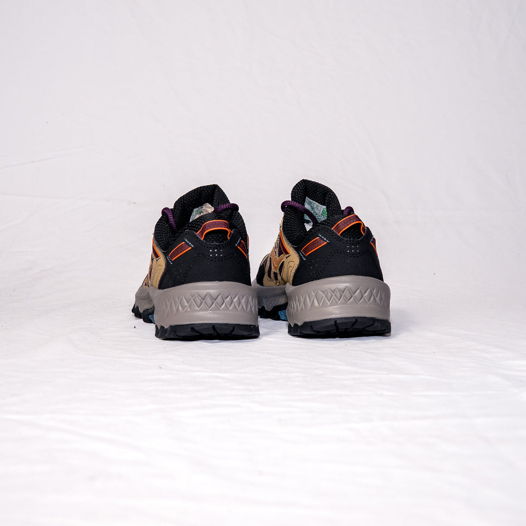 Grid peak - purple / orange