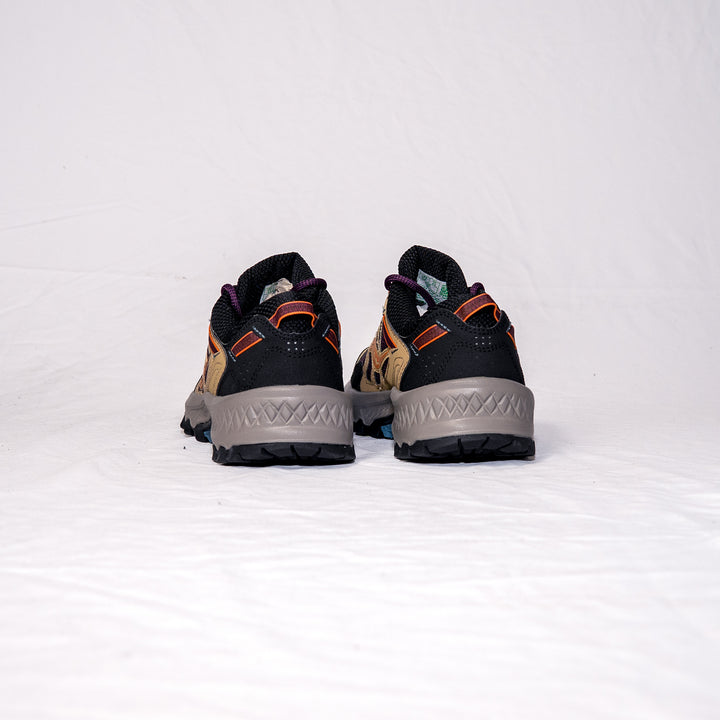 Grid peak - purple / orange