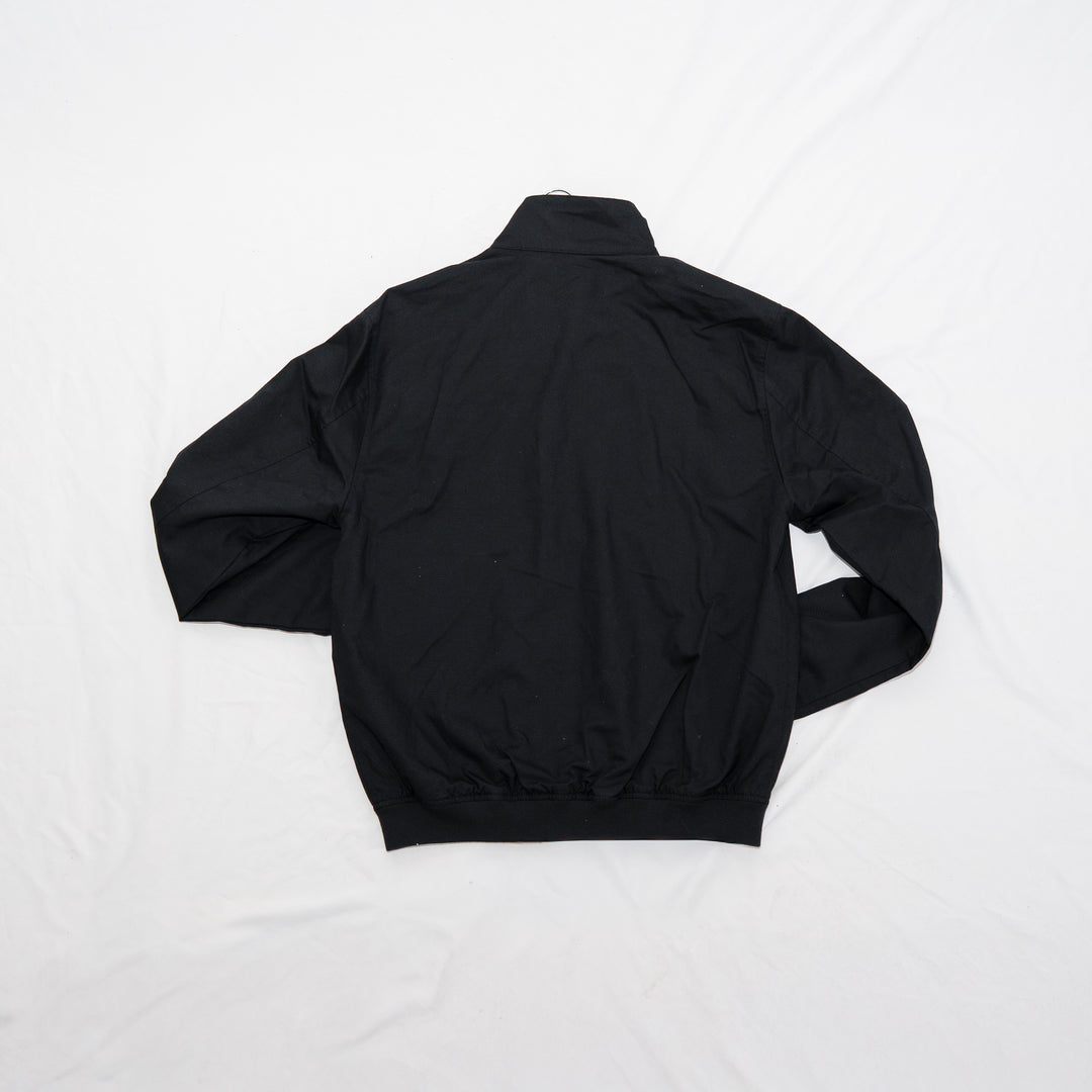 Twill Harrington jacket - black