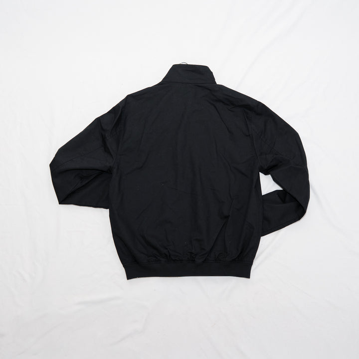 Twill Harrington jacket - black