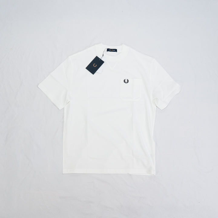 Pocket detail t-shirt - snow White