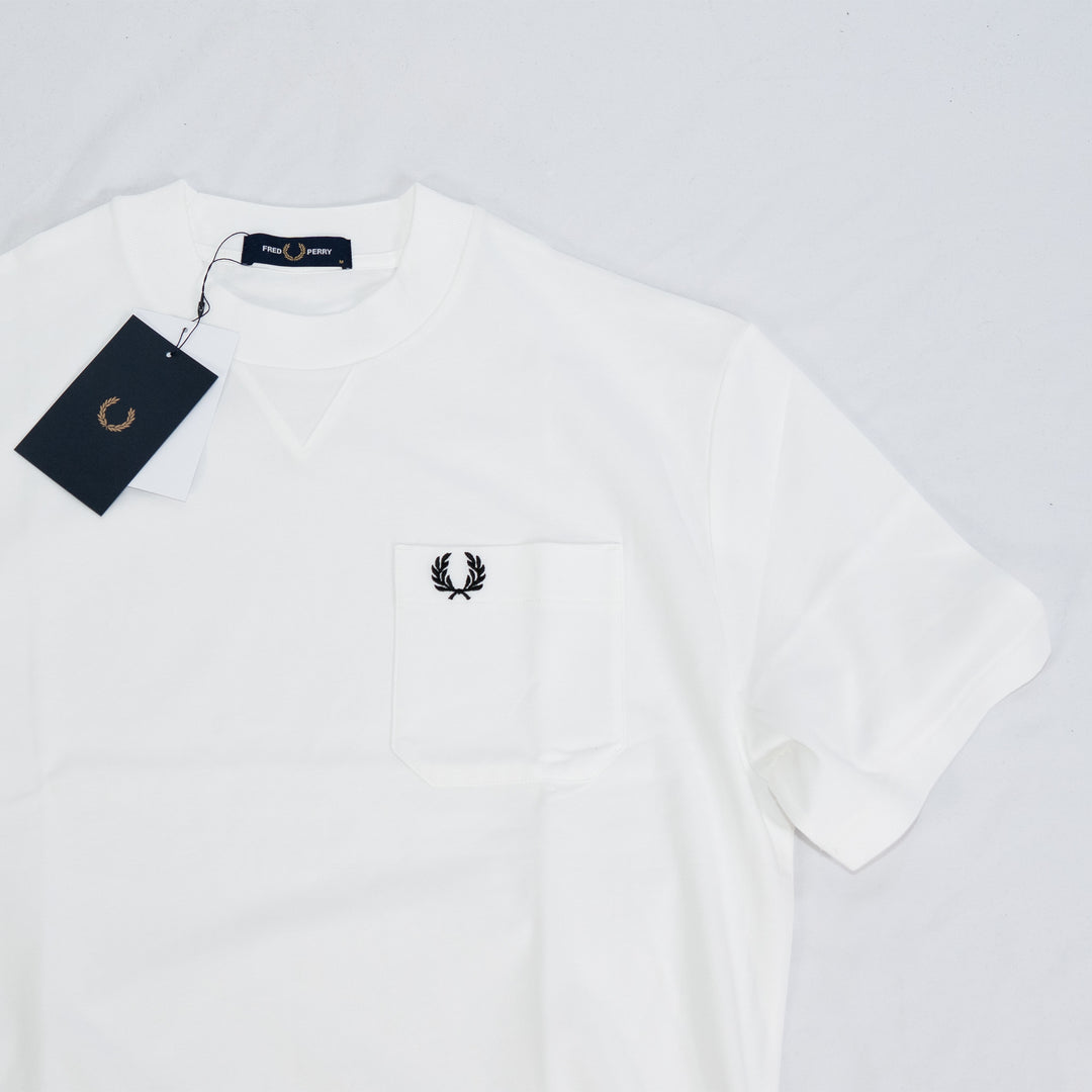 Pocket detail t-shirt - snow White