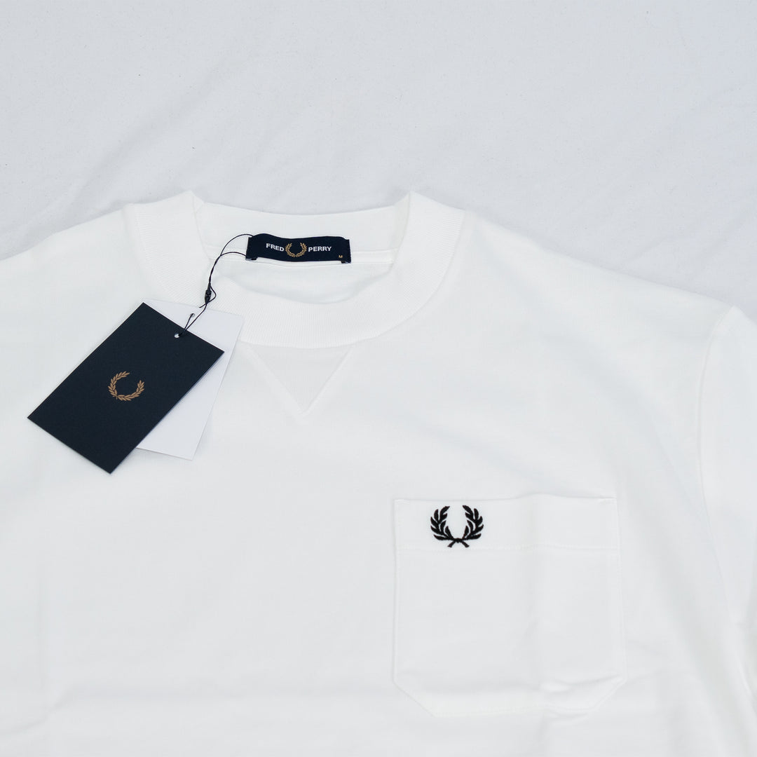 Pocket detail t-shirt - snow White