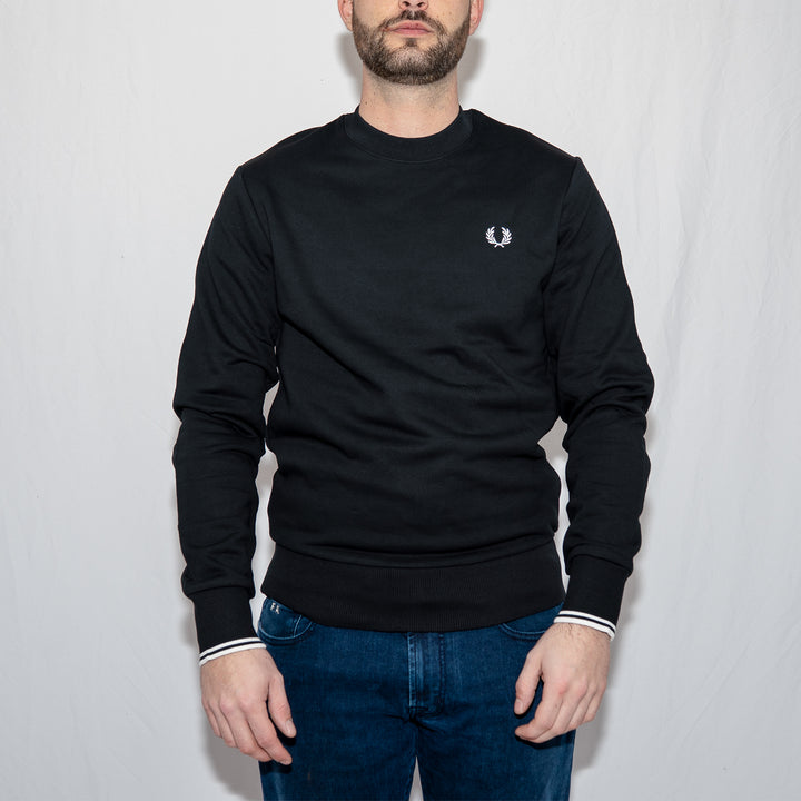 Crew neck sweatshirt - black