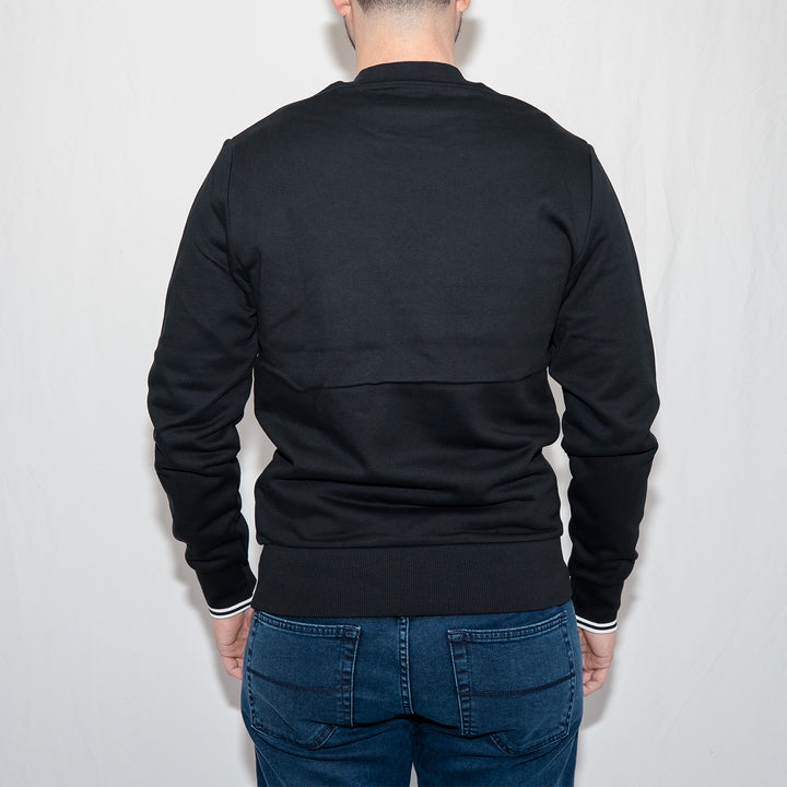 Crew neck sweatshirt - black