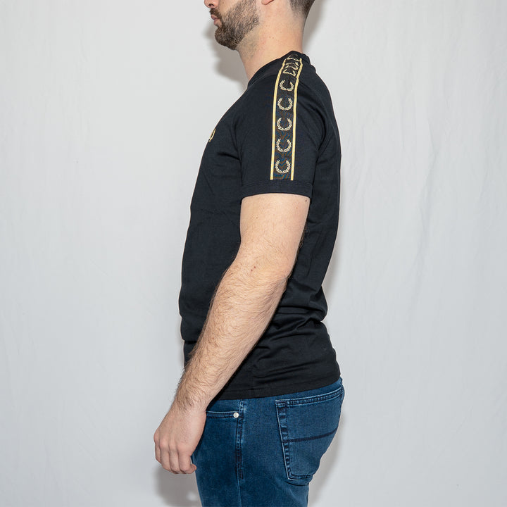 Contrast tape ringer t-shirt - 90a