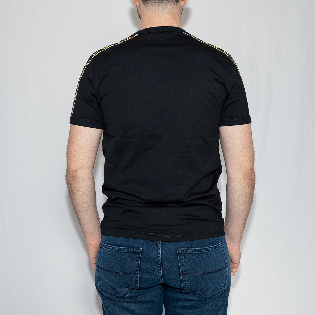 Contrast tape ringer t-shirt - 90a