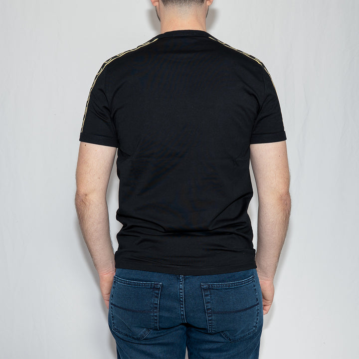 Contrast tape ringer t-shirt - 90a
