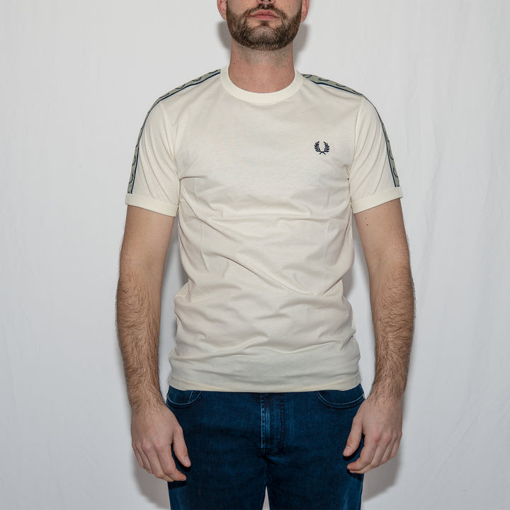 Contrast tape ringer t-shirt - 28b