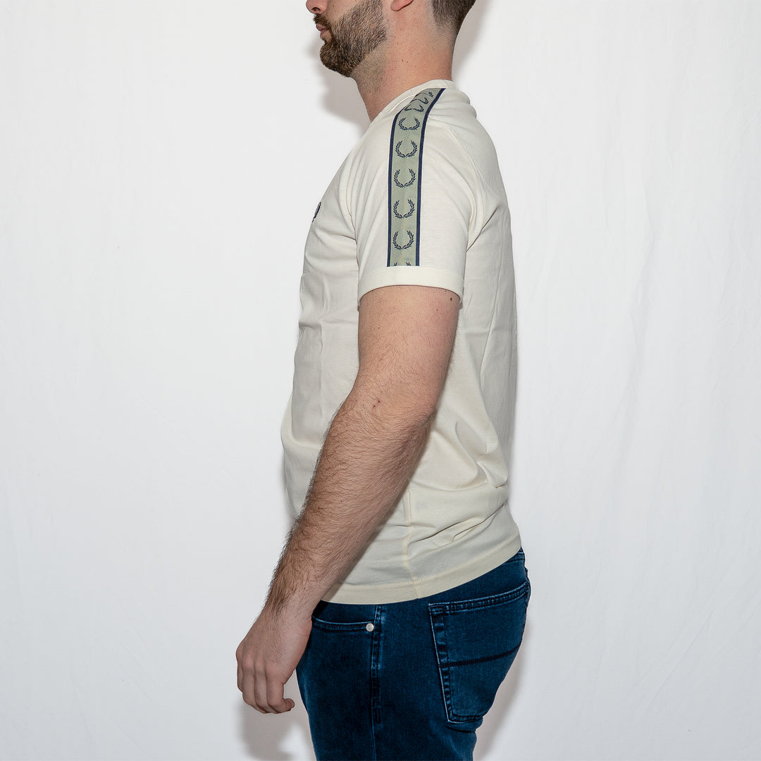 Contrast tape ringer t-shirt - 28b