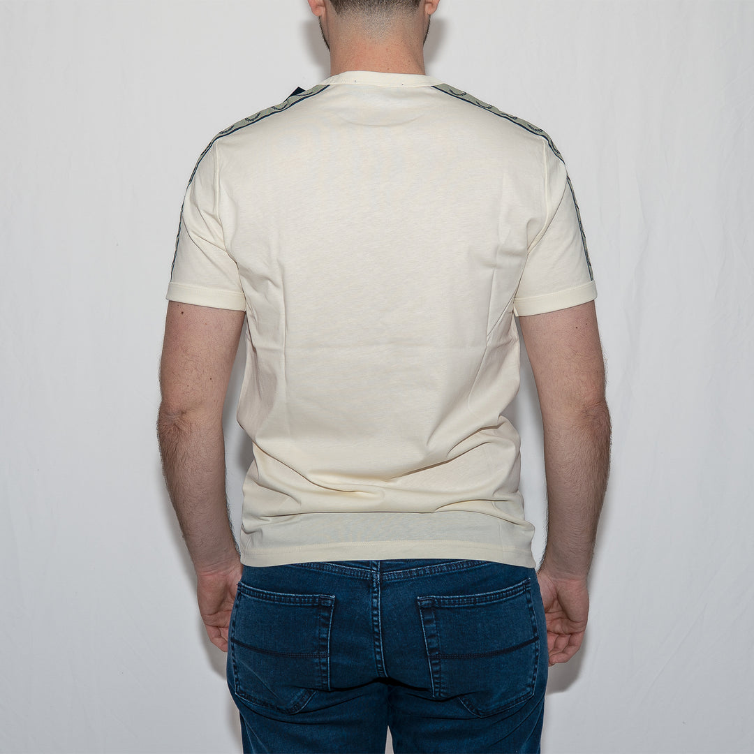 Contrast tape ringer t-shirt - 28b