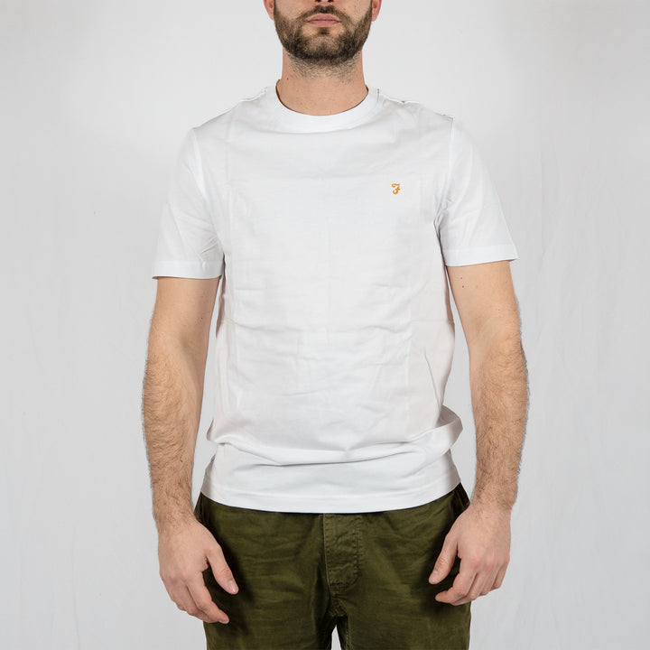 Danny reg ss tee - 104 white