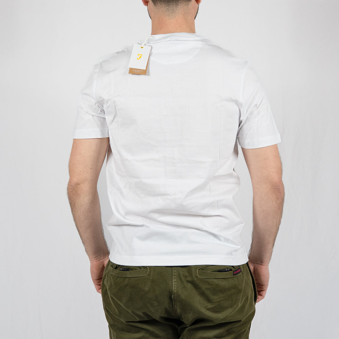 Danny reg ss tee - 104 white