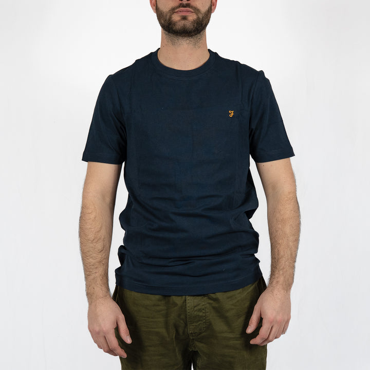 Danny reg ss tee - 412 true navy