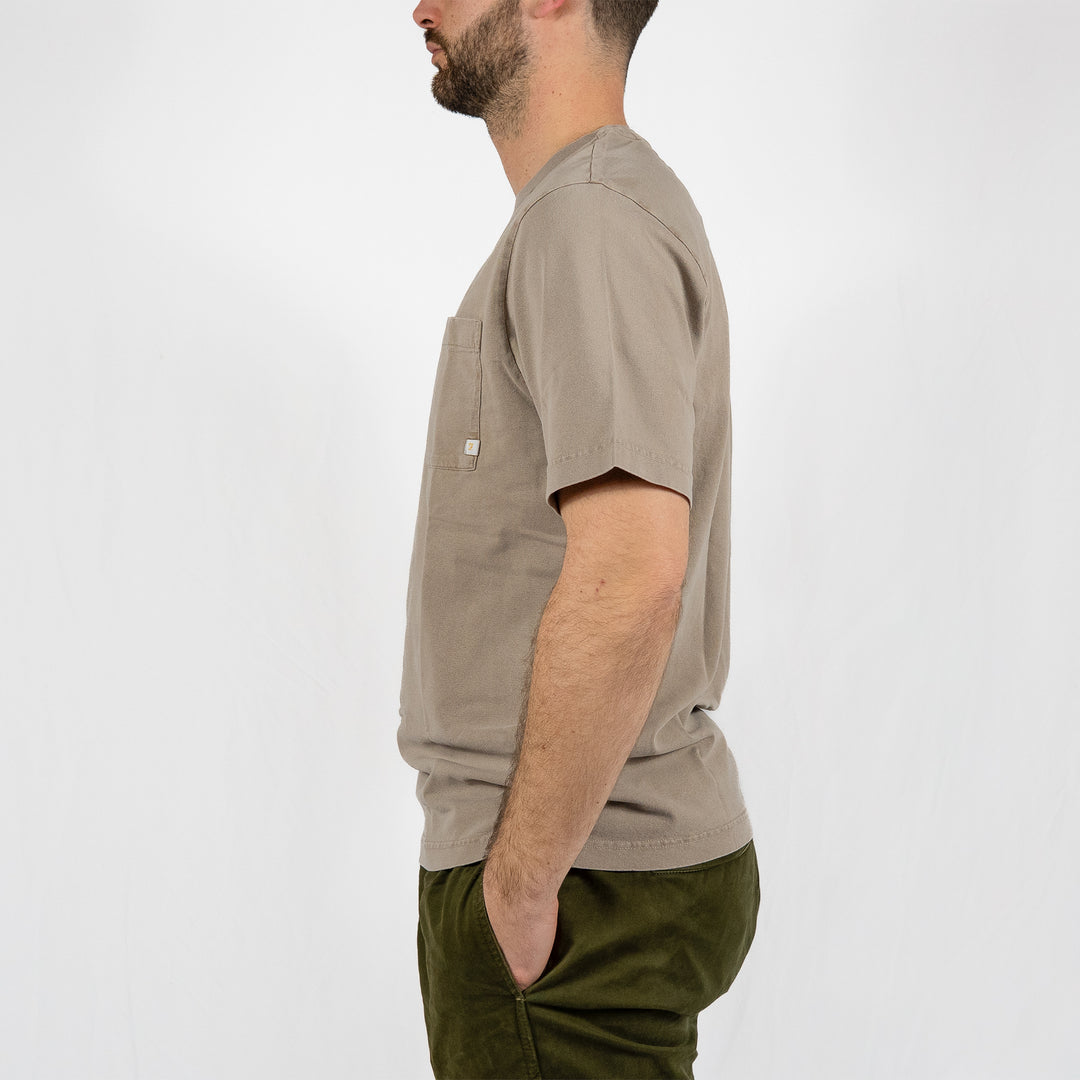 Stacy dye pocket - ashen taupe