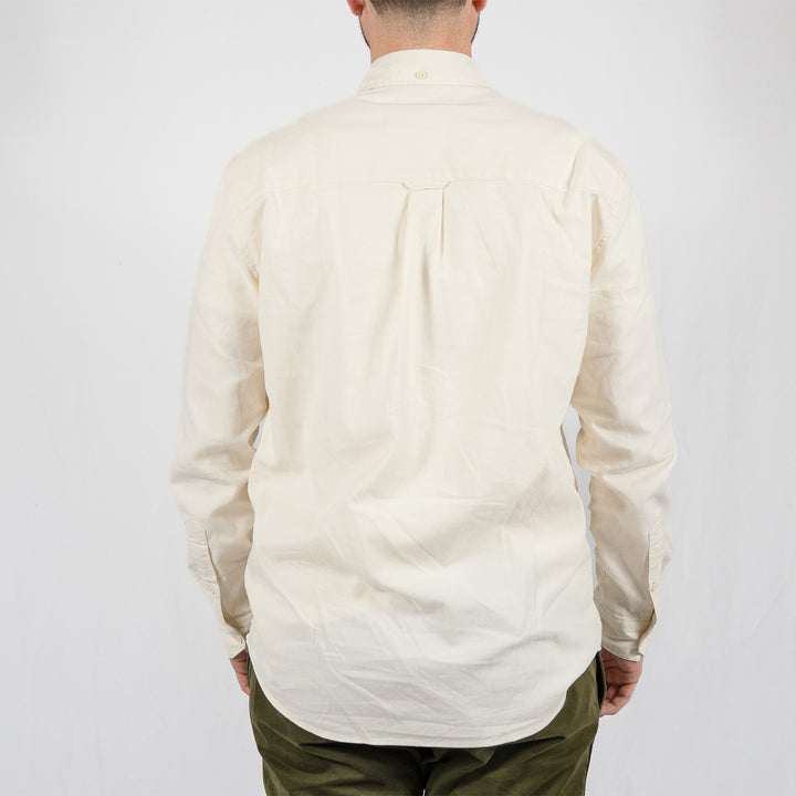 Netherton ls bd cord - ecru