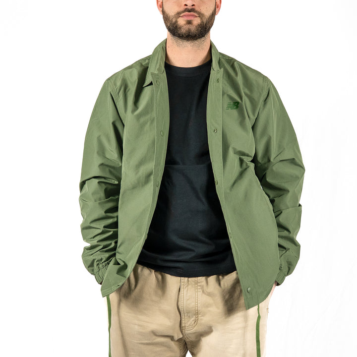 Lightweight Coaches Jacket Khaki – Veste