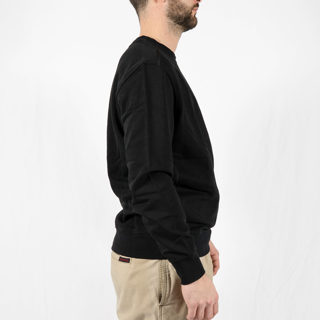 Thunder Sweatshirt Black – Sweatshirt homme casual