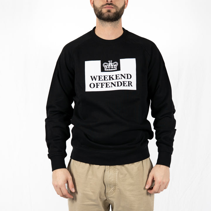 Penitentiary Classic Sweatshirt Black – Sweatshirt homme casual