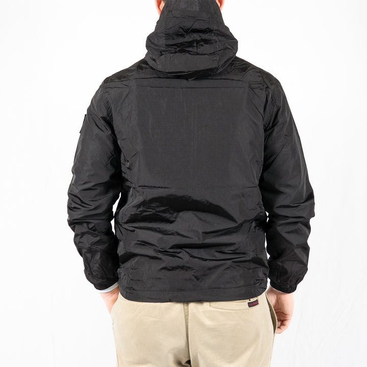 Temara Technical Windbreaker Jacket Black – Veste coupe-vent homme