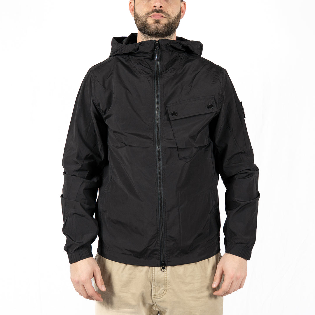 Temara Technical Windbreaker Jacket Black – Veste coupe-vent homme