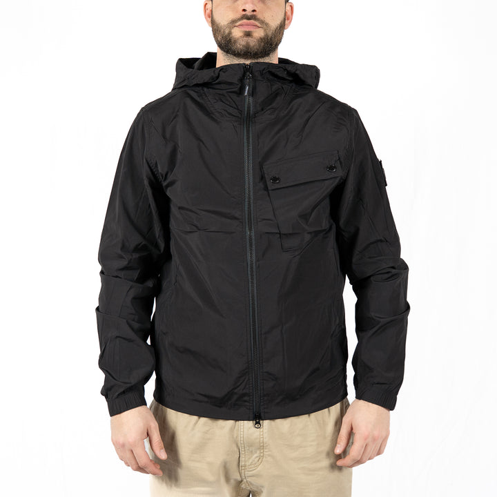 Temara Technical Windbreaker Jacket Black – Veste coupe-vent homme