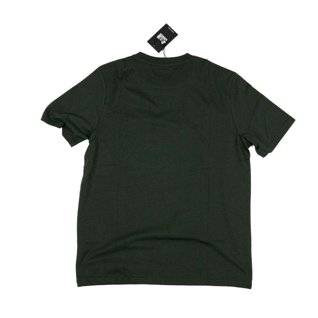 Biskra Graphic T-Shirt Black / Forest Green – T-shirt homme casual