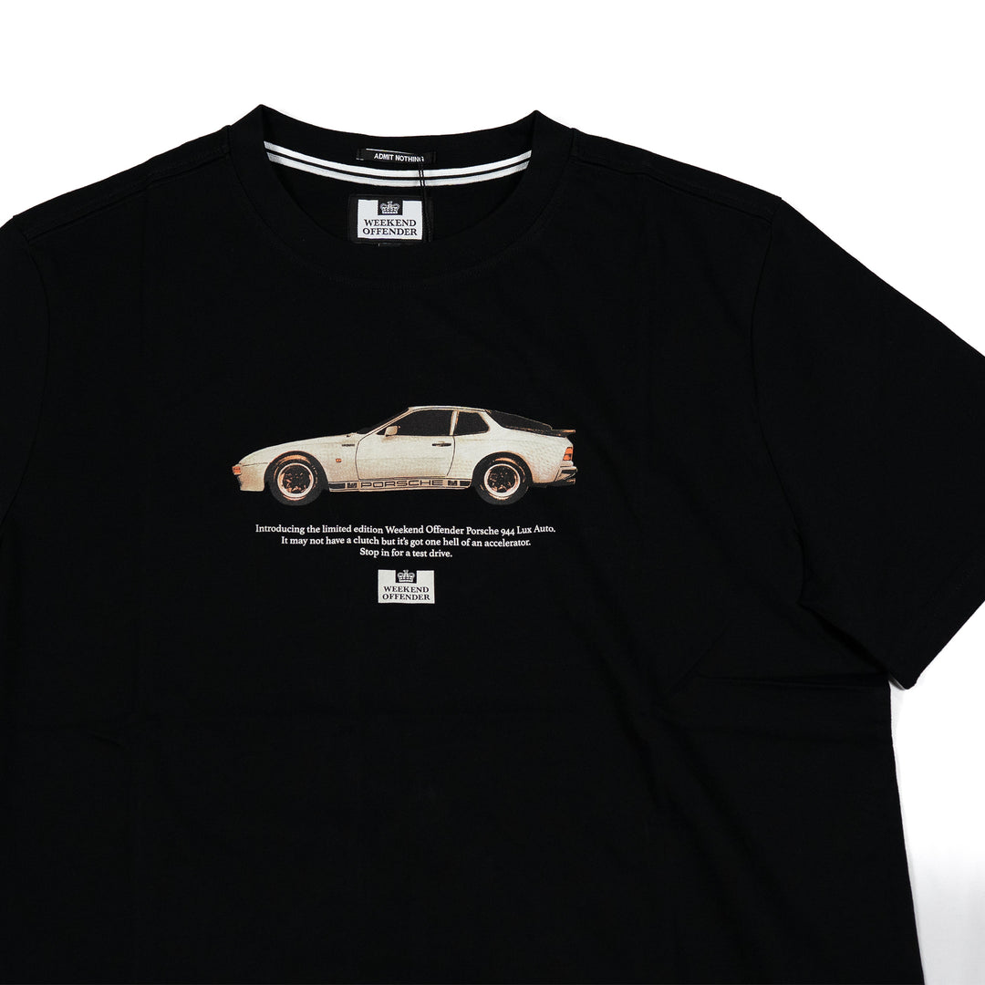 944 T-shirt black – T-shirt homme casual