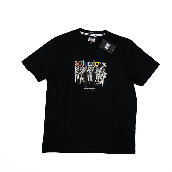 Saturdays Kids Graphic T-Shirt Black – T-shirt casual