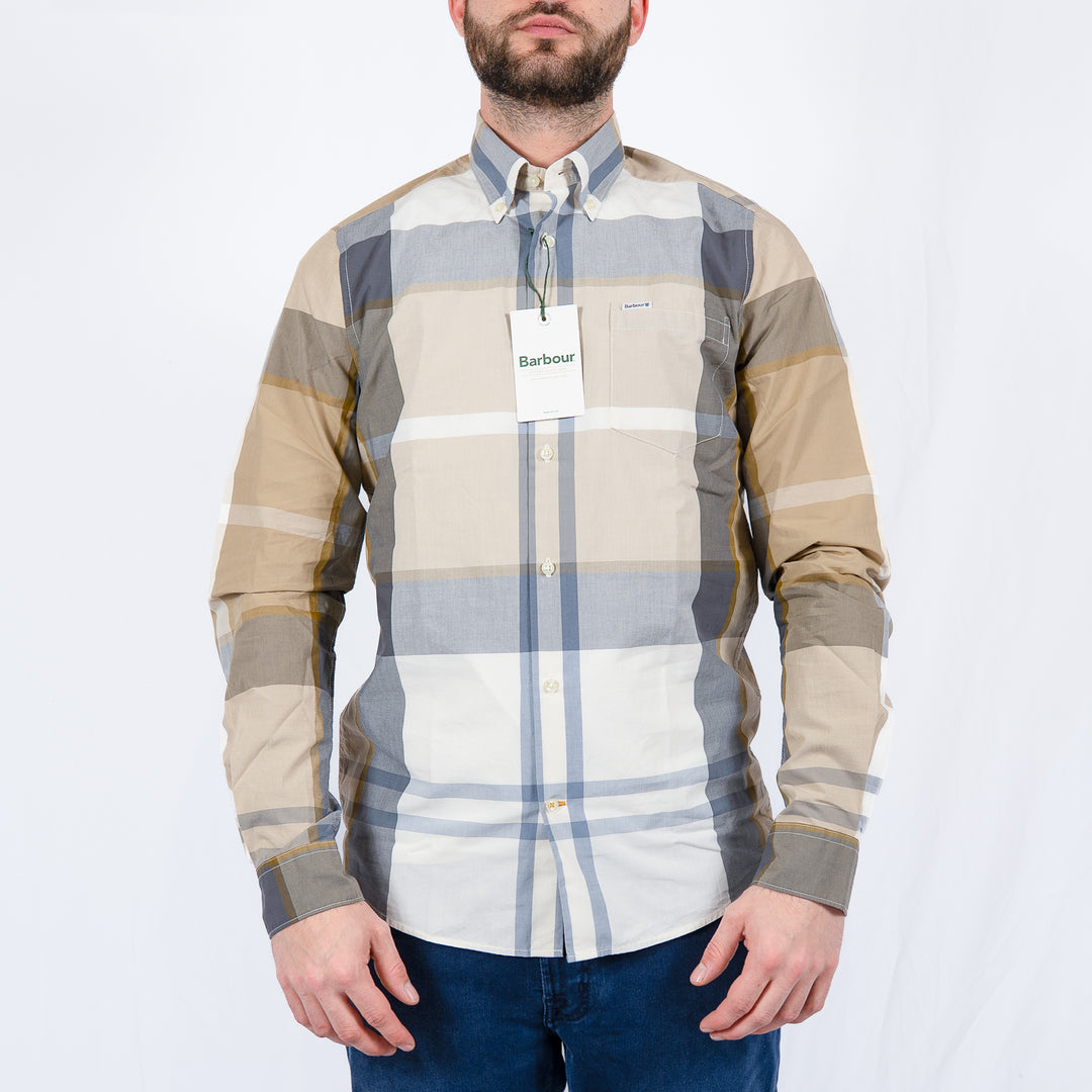Barbour Harris Tailored Long Sleeved Shirt – Chemise homme casual chic