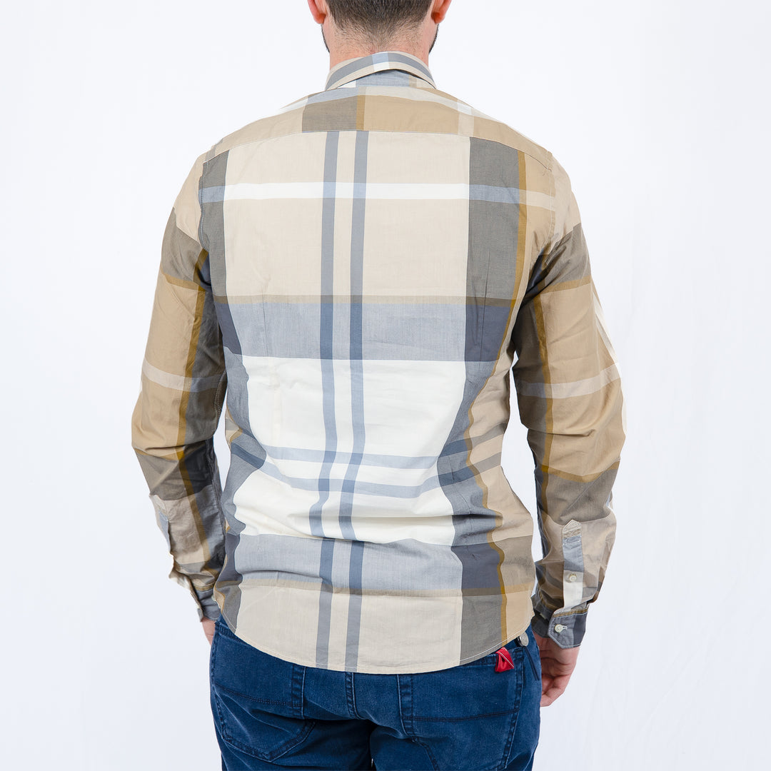 Barbour Harris Tailored Long Sleeved Shirt – Chemise homme casual chic