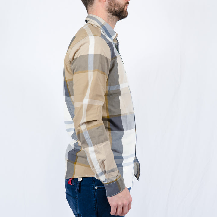 Barbour Harris Tailored Long Sleeved Shirt – Chemise homme casual chic