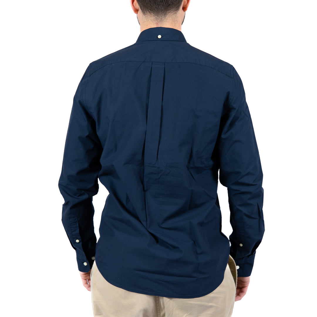 Barbour Treeport Long Sleeved Tailored Shirt Navy – Chemise homme casual chic