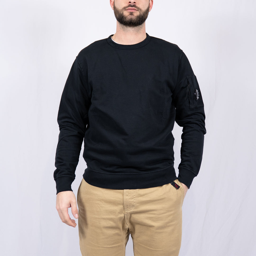 Black Light Fleece Crewneck Sweatshirt – Sweatshirt homme casual