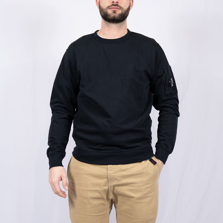 Black Light Fleece Crewneck Sweatshirt – Sweatshirt homme casual