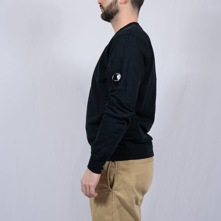 Black Light Fleece Crewneck Sweatshirt – Sweatshirt homme casual