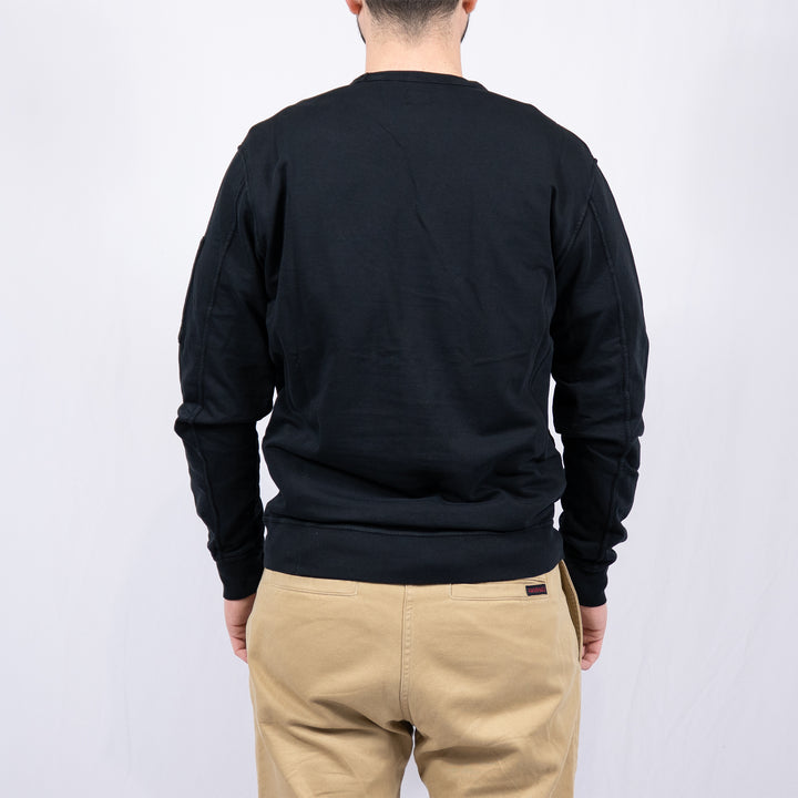 Black Light Fleece Crewneck Sweatshirt – Sweatshirt homme casual