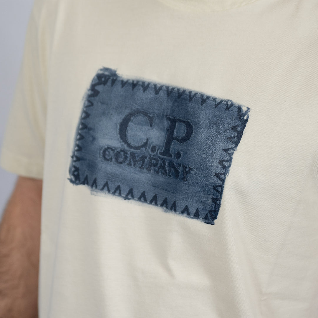 Logo Label T-Shirt Light Blue – T-shirt homme casual