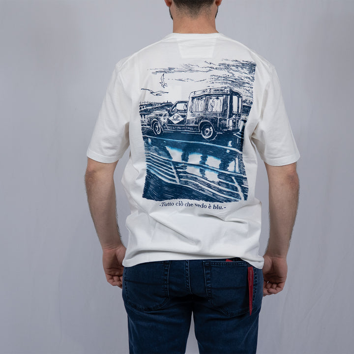 Short Sleeve T-Shirt Off-White – T-shirt casual homme