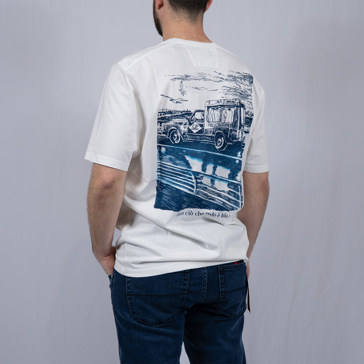 Short Sleeve T-Shirt Off-White – T-shirt casual homme