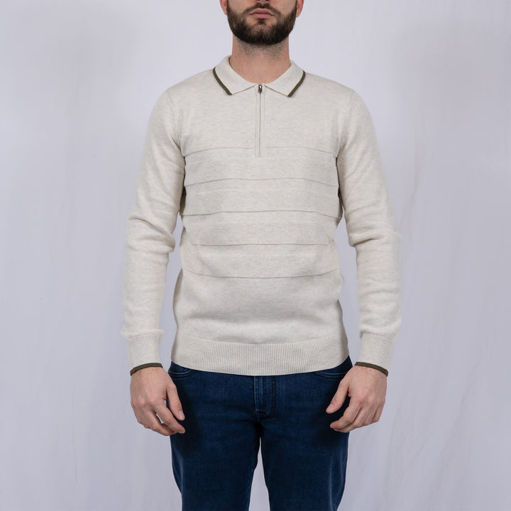 Fenhill Knitted Polo – Polo homme casual chic