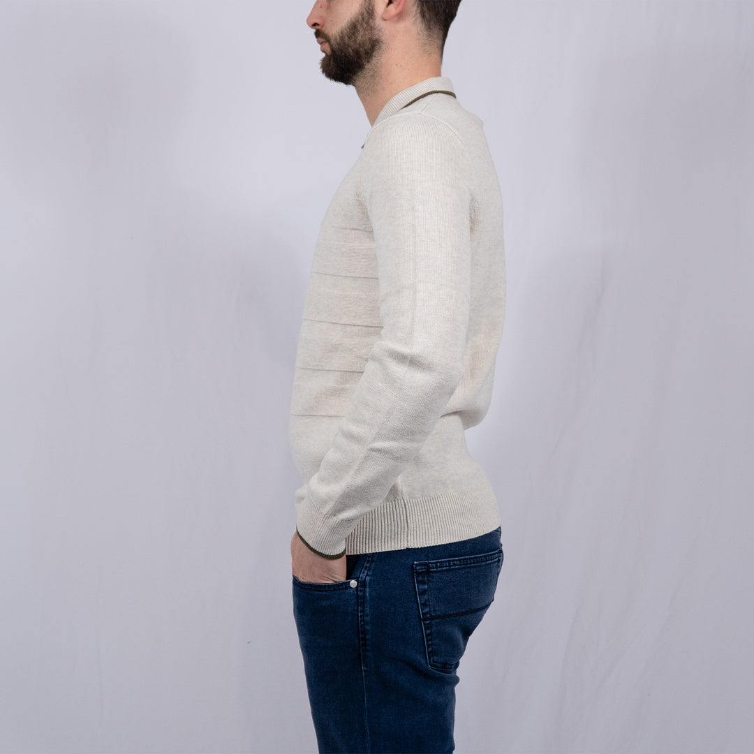 Fenhill Knitted Polo – Polo homme casual chic