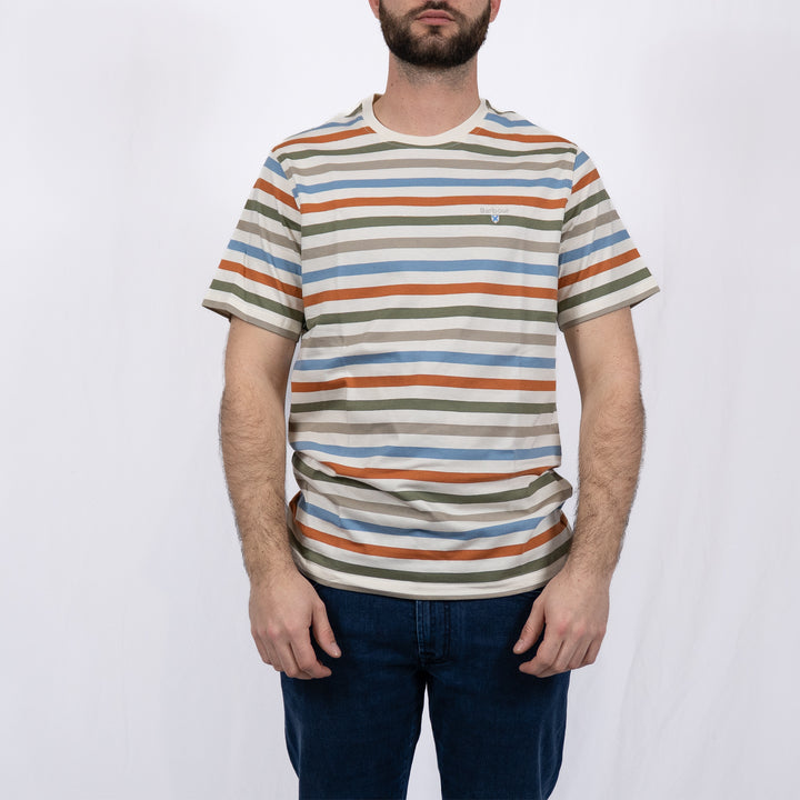 Rokeby Striped T-Shirt – T-shirt homme casual