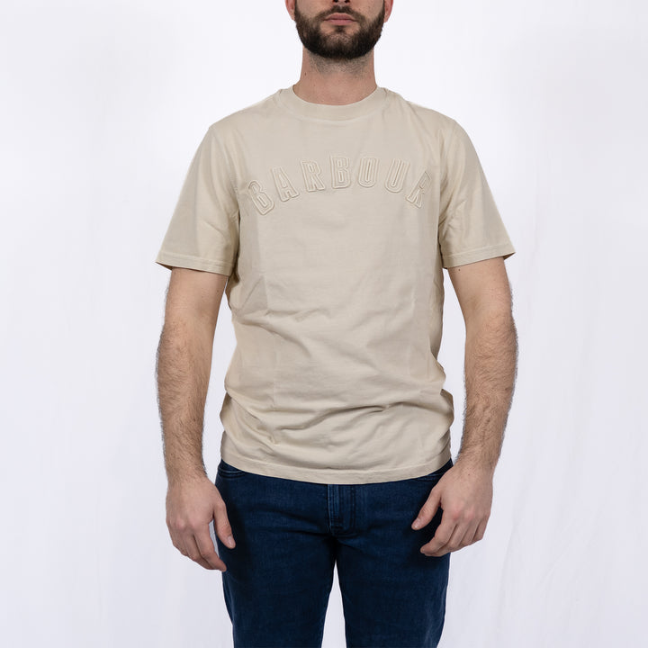 Barbour Banford T-Shirt Oatmeal – T-shirt homme casual