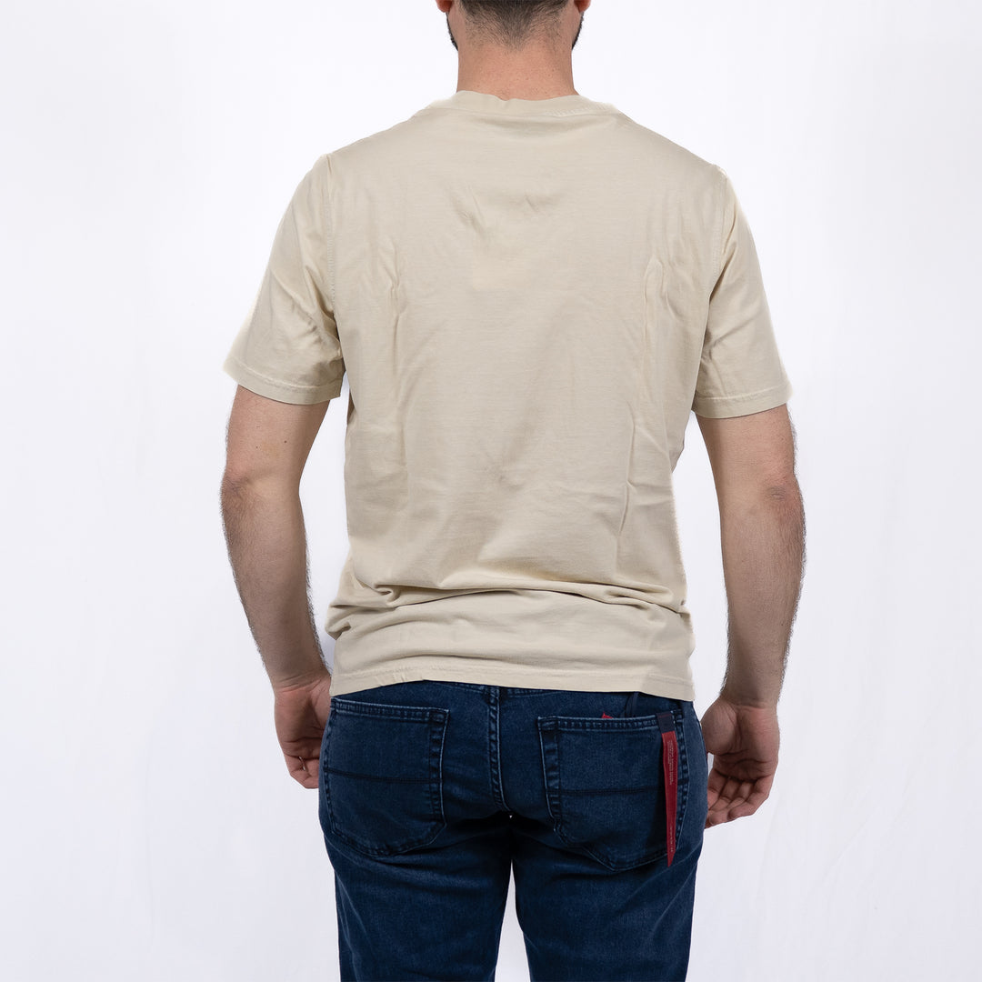 Barbour Banford T-Shirt Oatmeal – T-shirt homme casual